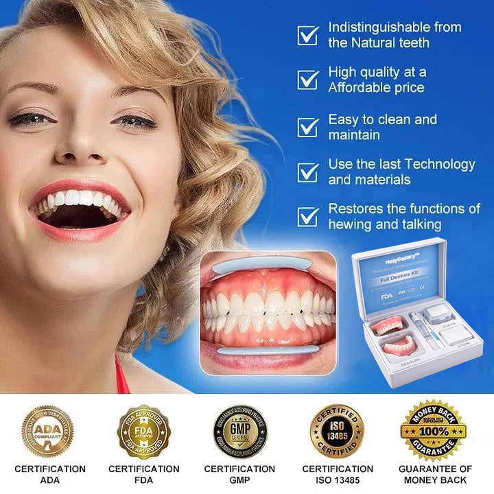 💥🦷Custom-Fit Dentures ⏰ ENDS TODAY   70% OFF | Smile with Confidence