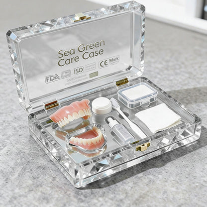 🔥Ends Today: 75% OFF! ⏰DarkFairy™ Medical Full Denture with Strong Suctiond Custom-Fit Full Functional Dentures🦷