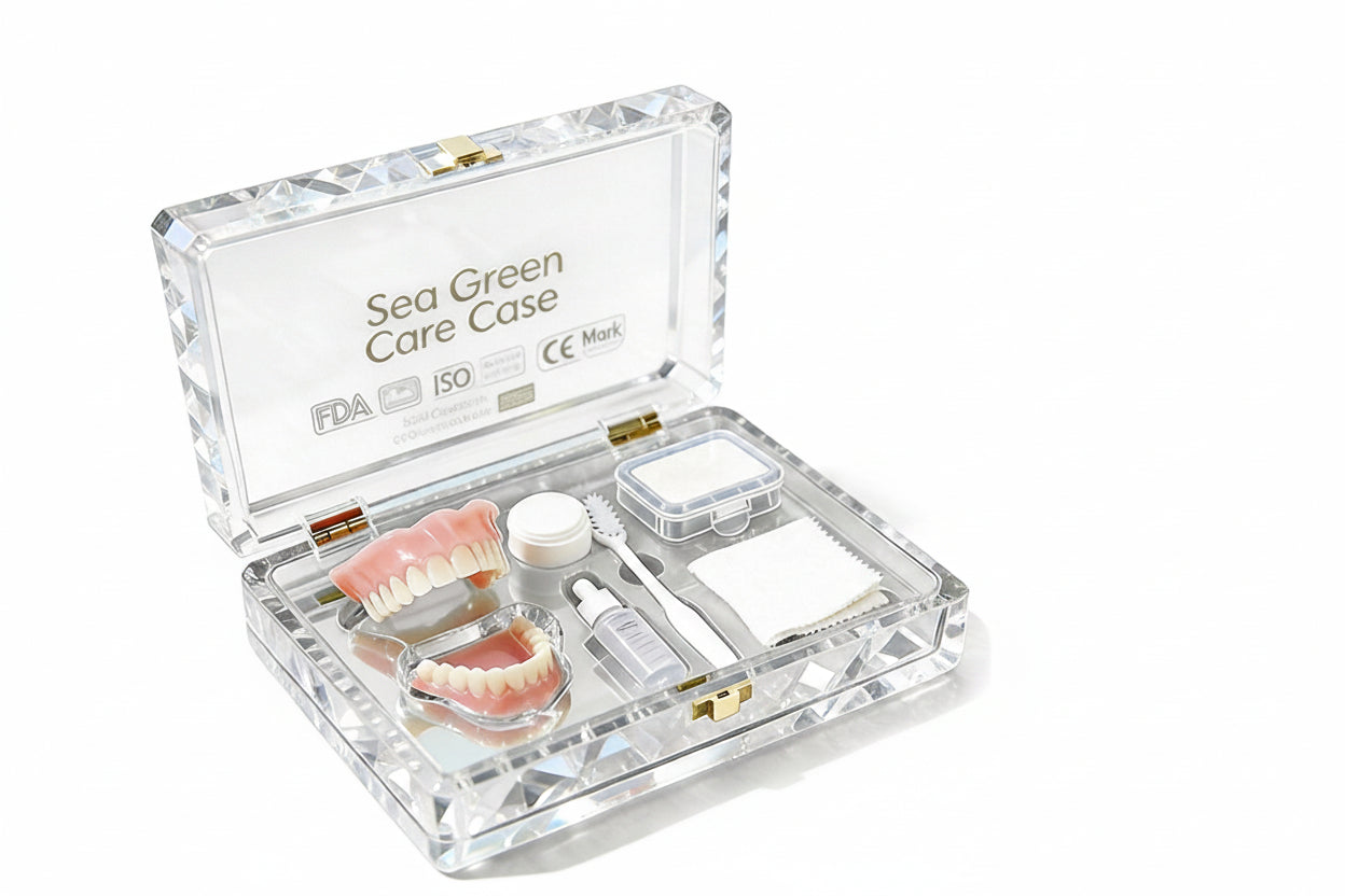 🔥Ends Today: 75% OFF! ⏰DarkFairy™ Medical Full Denture with Strong Suctiond Custom-Fit Full Functional Dentures🦷